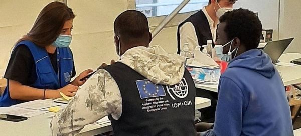 IOM is providing newly arrived migrants with emergency shelter and assistance on the Canary Islands. — Courtesy file photos