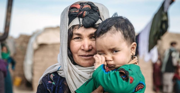 People displaced by insecurity in Afghanistan shelter at a Camp in western Herat province. — courtesy IOM/Muse Mohammed