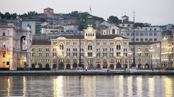 The city of Trieste where ministers of G20 countries are meeting.