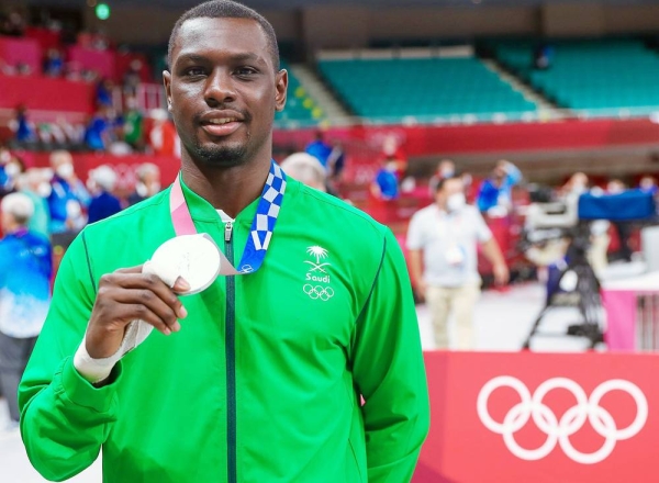 Saudi athlete Tarek Hamdi won the Olympic silver medal in  the Men’s Karate Kumite  75kg at Tokyo 2020 with a superb performance.