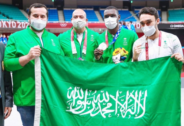 Saudi athlete Tarek Hamdi won the Olympic silver medal in  the Men’s Karate Kumite  75kg at Tokyo 2020 with a superb performance.