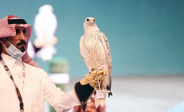 Five falcons were sold for SR300,000 during the third day of auction at the International Falcon Breeders Auction (IFBA) on Monday. 