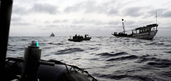 File photo shows counter-piracy operations are conducted in the Gulf of Aden and the east coast of Somalia. — courtesy US Navy/Ja'lon A. Rhinehart