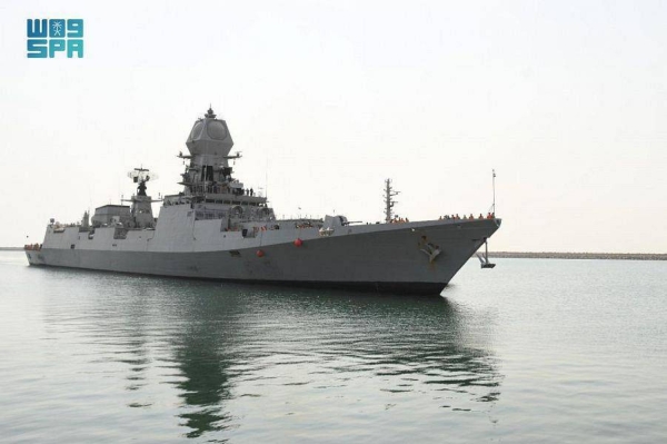 The Royal Saudi Naval Forces (RSNF), represented by the Eastern Fleet, and Indian Naval Forces kicked off 