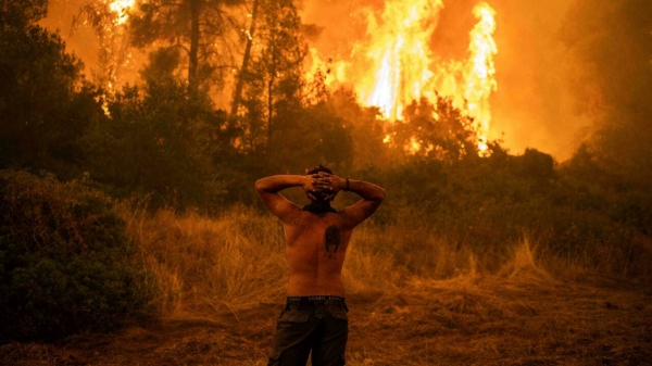 Greece’s prime minister has apologized for any “weaknesses” in efforts to quell wildfires that continue to rage on one of the country’s islands, amid criticism over the government’s handling of the disaster. — Courtesy photo