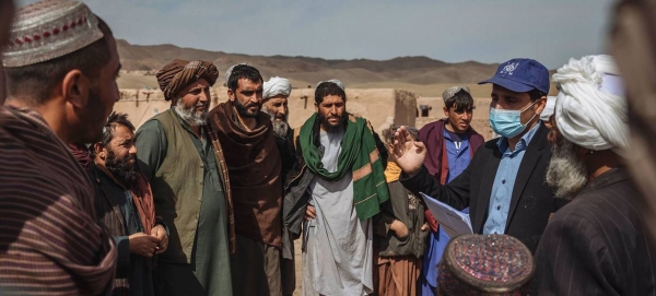 The International Organization for Migration (IOM) is supporting displaced families in Afghanistan, providing emergency shelter and protection. — Courtesy file photo
