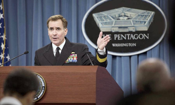 File photo of Pentagon Press Secretary John Kirby.