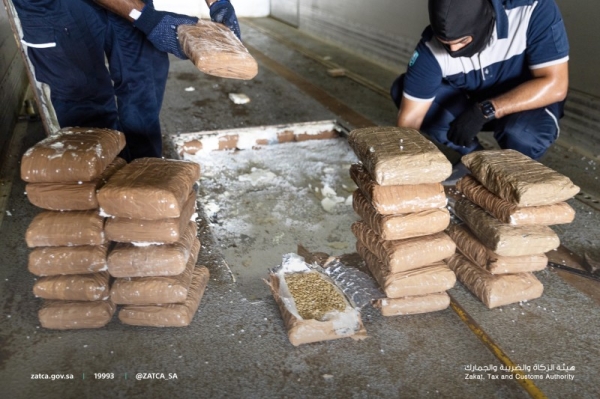 Smuggling of 1.6 million Captagon pills thwarted at Jeddah Islamic Port