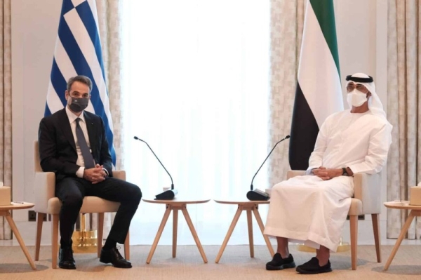 Abu Dhabi Crown Prince Sheikh Mohamed Bin Zayed Al Nahyan received on Friday a phone call from Greek Prime Minister Kyriakos Mitsotakis. — Courtesy file photo