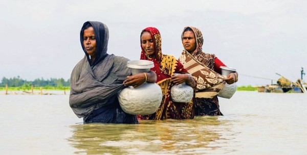 Millions of people in Bangladesh have been impacted by climate shocks, like flooding. — courtesy WFP/Sayed Asif Mahmud