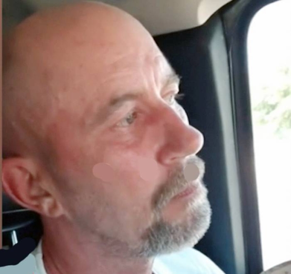 A videograb of Capitol bomb threat suspect Floyd Ray Roseberry.
