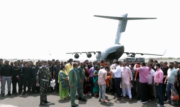 A standoff between Afghan people fleeing the country and Western forces at the Kabul Airport.