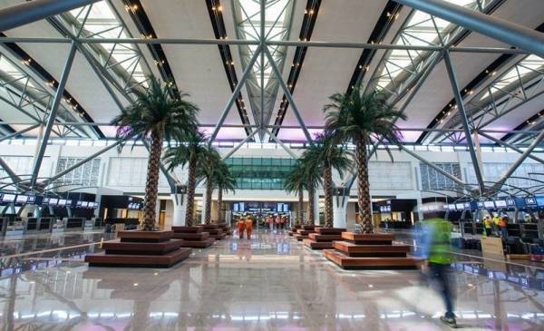 File photo of new passenger terminal of Muscat International Airport.