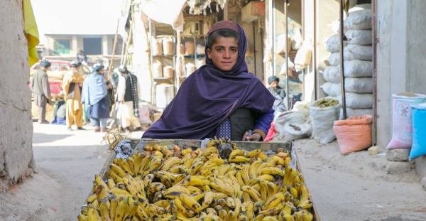 More than 400 families from Kunduz, Sar-e Pol and Takhar provinces have taken shelter in a high school in southern Kabul. — courtesy UNICEF Afghanistan