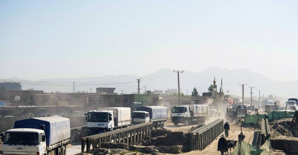 More than 400 families from Kunduz, Sar-e Pol and Takhar provinces have taken shelter in a high school in southern Kabul. — courtesy UNICEF Afghanistan