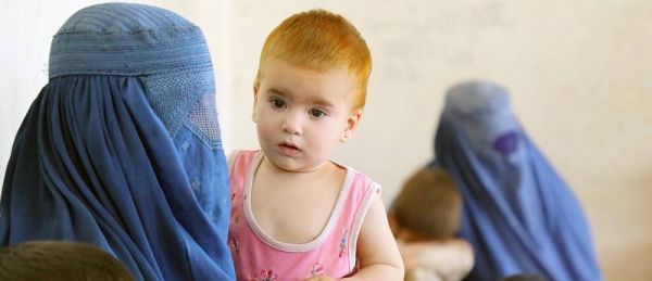 More than 400 families from Kunduz, Sar-e Pol and Takhar provinces have taken shelter in a high school in southern Kabul. — courtesy UNICEF Afghanistan