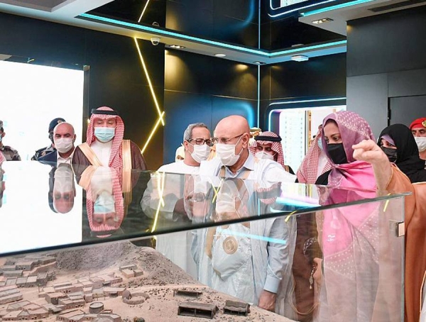 The President of the Islamic Republic of Mauritania Mohamed Ould Ghazouani visited the headquarters of the International Museum of the Prophet's Biography and Islamic Civilization in Madinah on Tuesday.