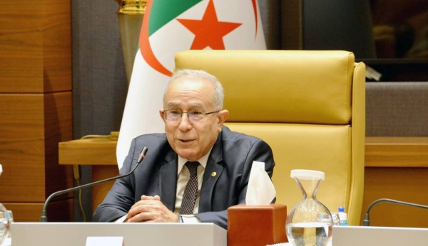 File photo of Algeria's Foreign Minister Ramtane Lamamra.