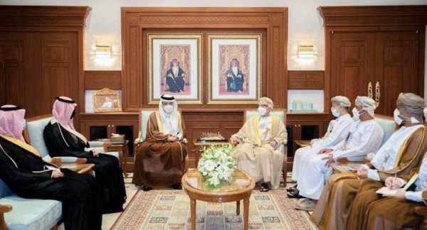 Minister of Investment Eng. Khalid Bin Abdulaziz Al-Falih, head of the Kingdom of Saudi Arabia’s delegation visiting the Omani capital Muscat, met on Tuesday with the Omani Minister of Heritage and Tourism, Salim Bin Mohammad Al-Mahrouqi.