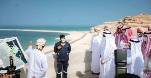 Minister of Investment Eng. Khalid Bin Abdulaziz Al-Falih tours the port of Duqm