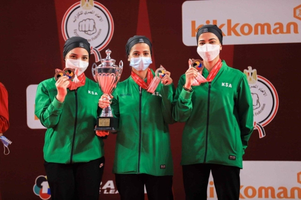 Saudi Arabia’s women karate team has won bronze medal in kata competitions of the International Karate 1 Premier League tournament held in Cairo. 