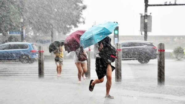 Nearly 330,000 people in Shanghai have been evacuated as the city braced for heavy rains and strong winds brought by Typhoon Chanthu, Chinese authorities announced Tuesday.