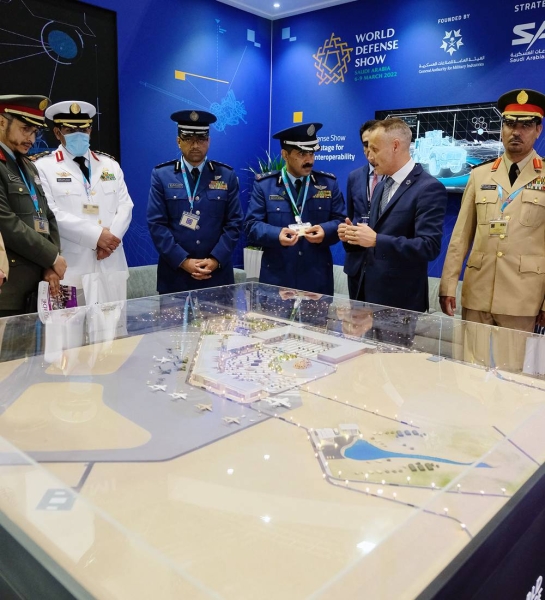 Saudi Arabia’s World Defense Show has revealed its official venue model at DSEI in London, showcasing a model of the purpose-built venue that will host the inaugural event in March 2022.