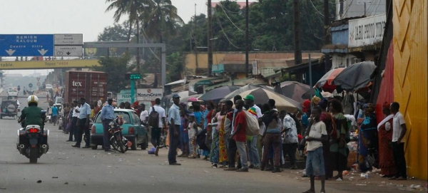 A view from Conakry, the capital city of Guinea.