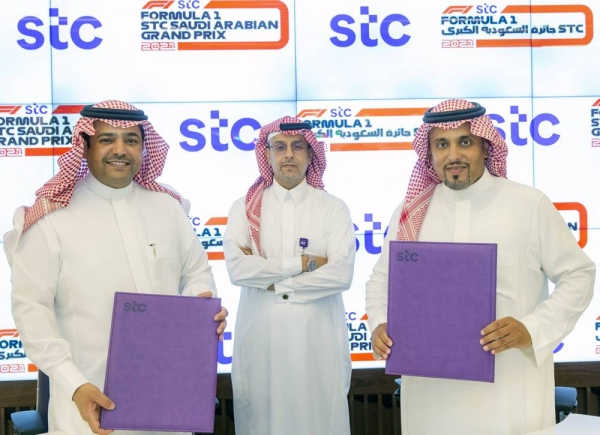 The formal agreement was signed this morning by Prince Khalid Bin Sultan Al-Abdullah Al-Faisal, chairman of the Saudi Automobile and Motorcycle Federation, Prince Mohammad Bin Khalid Al-Abdullah Al-Faisal, chairman of stc Board of Directors, and stc Group CEO Eng. Olayan M. Alwetaid.