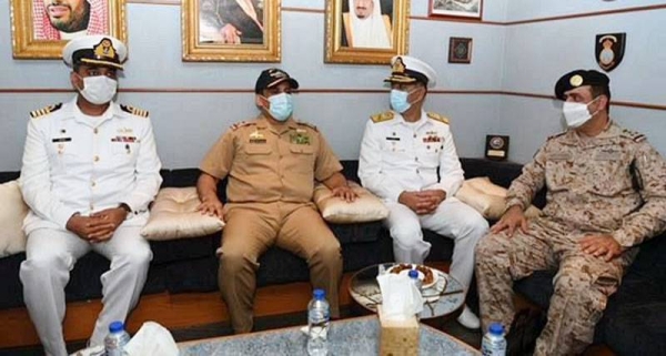 A group of vessels of the Royal Saudi Naval Forces (RSNF) arrived Saturday at the port of Karachi, Pakistan, to carry out the mixed bilateral naval exercise 