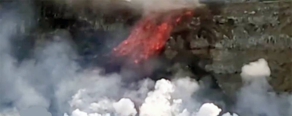 Three weeks since its eruption upended the lives of thousands, the volcano on Spain’s La Palma island is still spewing out endless streams of lava with no signs of ceasing.
