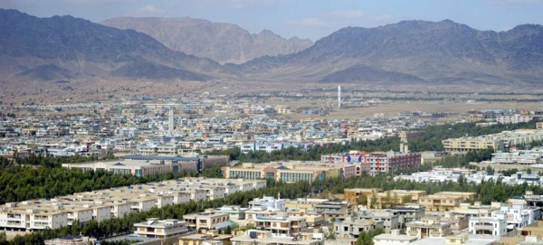 A wide view of Kandahar, Afghanistan. — courtesy UNAMA