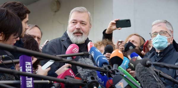 Dmitry Muratov, Russian journalist and 2021 Nobel Peace Prize laureate. — courtesy Novaya Gazeta