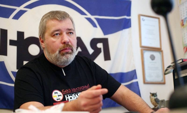 Dmitry Muratov, Russian journalist and 2021 Nobel Peace Prize laureate. — courtesy Novaya Gazeta