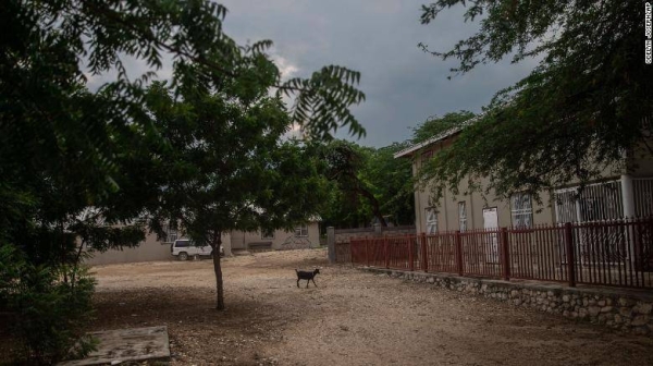 The Maison La Providence de Dieu orphanage in Croix-des-Bouquets, Haiti, on October 17.