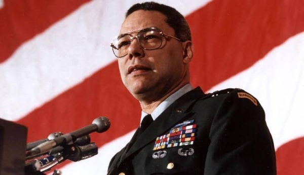 Colin Powell became the first African-American secretary of state in 2001 under Republican President George W Bush.