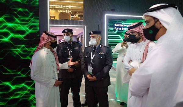 Dubai Police Lt. Gen. Al-Marri was received by the Undersecretary of the Saudi Ministry of Interior for Security Capabilities Eng. Abdullah Al-Rabiah. He was briefed on the unified platform that combines all the ministry's security and services agencies.