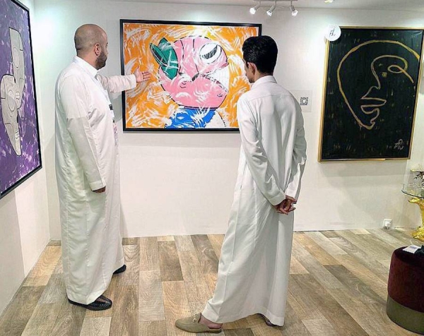 The presence of artworks by a number of Saudi talents at Murabba zone, one of the zones of 2021 Riyadh Season, constituted a great interest for visitors to the Season.