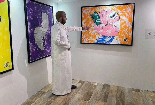 The presence of artworks by a number of Saudi talents at Murabba zone, one of the zones of 2021 Riyadh Season, constituted a great interest for visitors to the Season.