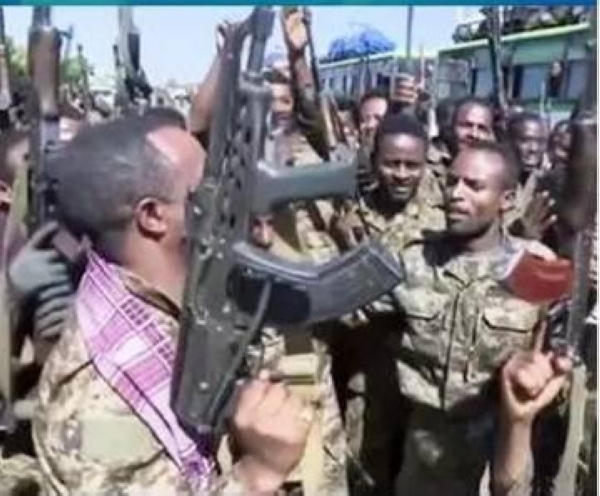 The TPLF said it had captured two cities about 400km from Addis Ababa.