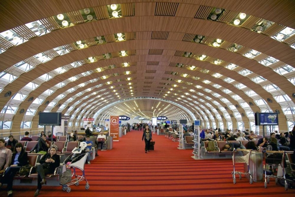 File photo of Paris Charles de Gaulle Airport.