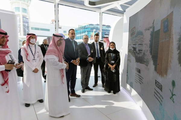 The civil aviation system, through the General Authority of Civil Aviation (GACA) pavilion participating in the Dubai Airshow 2021, displayed investment opportunities.