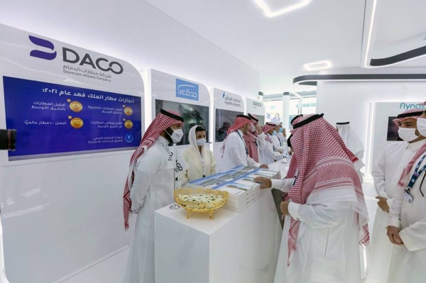 The civil aviation system, through the General Authority of Civil Aviation (GACA) pavilion participating in the Dubai Airshow 2021, displayed investment opportunities.