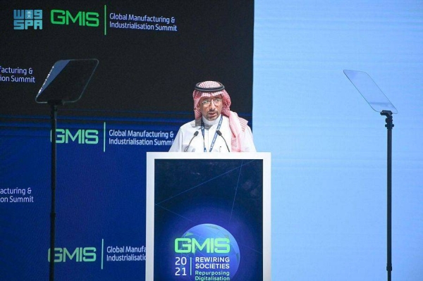 Minister of Industry and Mineral Resources Bandar Alkhorayef said Saudi Arabia’s industrial sector focuses more on adoption of technology and innovation. 