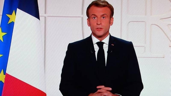 File picture of France's President Emmanuel Macron. 