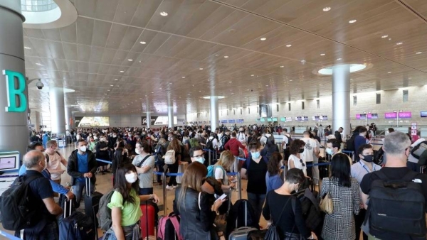  The Israeli government decided on Sunday to ban the entry of foreign nationals into the country in an attempt to stop the spread of a new variant of COVID-19. (XINHUA)