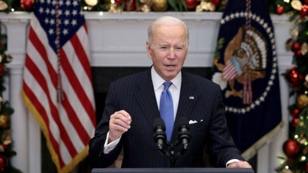 Joe Biden says the Omicron Covid variant a 