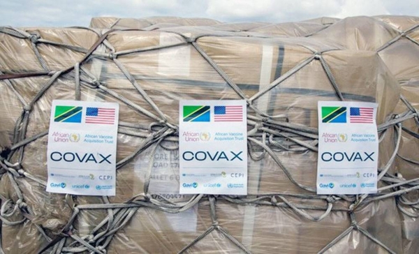 COVID-19 vaccines delivered through the COVAX Facility arrive in Tanzania. — courtesy UNICEF/Daniel Msirikale