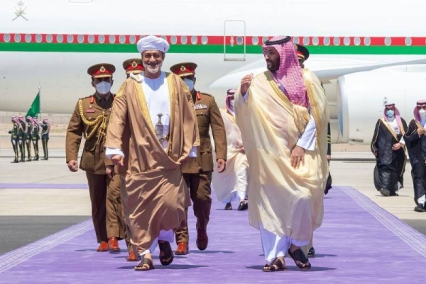 Last July, Sultan Haitham visited Saudi Arabia, making his first foreign trip since he assumed power.