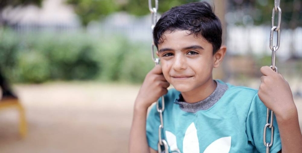 Eight-year-old Mohammed Awad says he was eager to return to lessons when his school reopened following the explosions (file photo). — courtesy UNICEF/Fouad Choufany